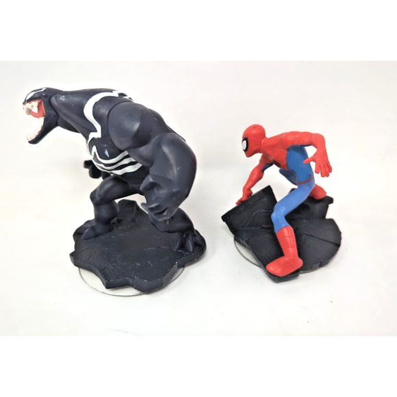 Disney Marvel Infinity 2.0 Spiderman And Venom figures fast shipping - Picture 2 of 6